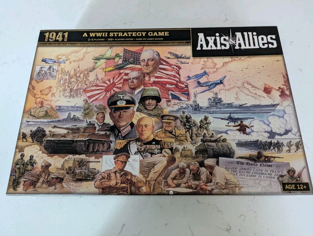 Axis and Allies 1941 Board Game Wizards of The Coast Avalon Hill 2012